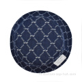 Buiten denim emmer hoed met geweven label